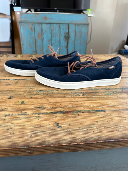 Vans Blue Suede Sneakers