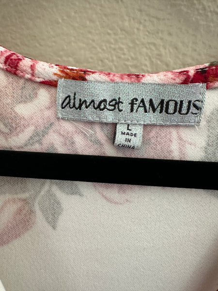 Almost Famous Floral Dress-NWT