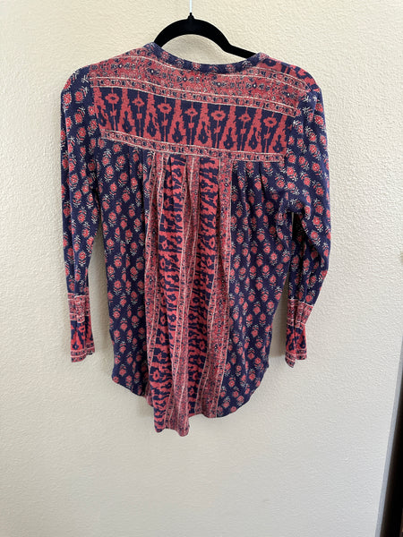 Lucky Brand Long Sleeve Blouse