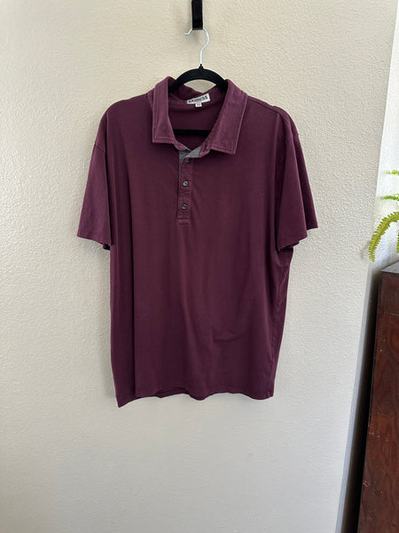 Express Stretch Maroon Polo