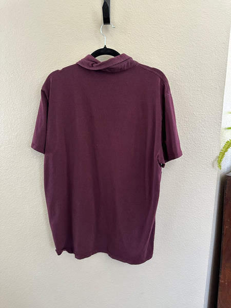 Express Stretch Maroon Polo