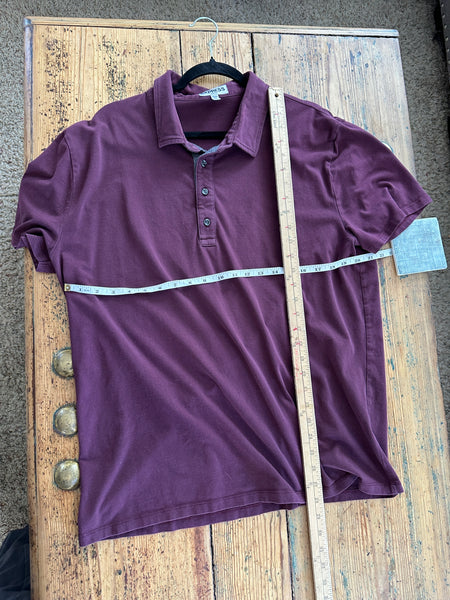 Express Stretch Maroon Polo