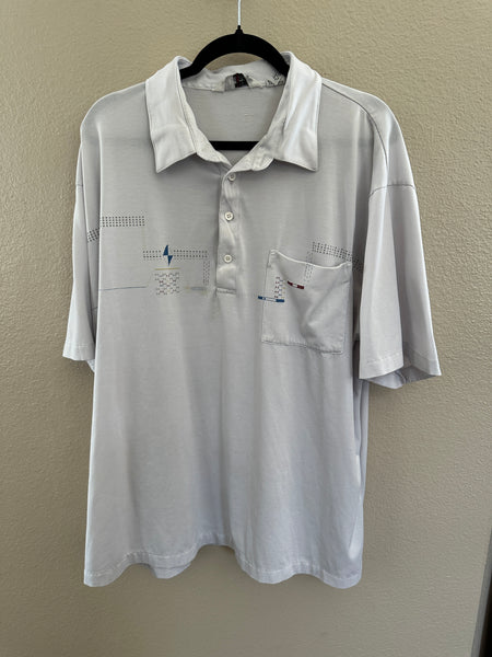 Idletime Mens Gray Polo