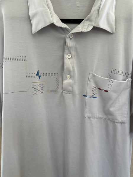 Idletime Mens Gray Polo