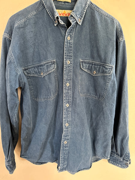 Anchor Blue Global Workwear Denim Men's Shirt