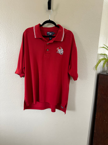 Pro Celebrity Red Football Men's Polo