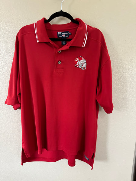 Pro Celebrity Red Football Men's Polo