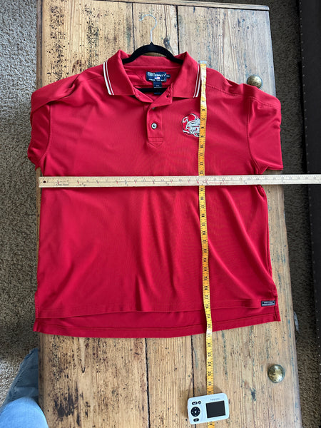 Pro Celebrity Red Football Men's Polo