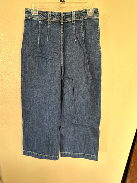 We The Free Wide Leg Flat Front Jeans