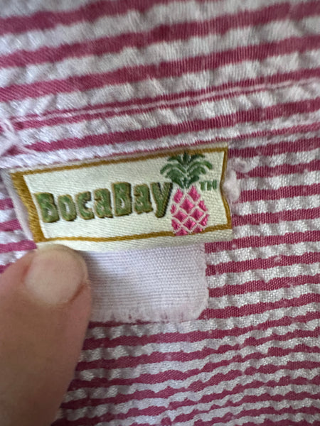 Vintage Bocabay Womens's Pink Blouse