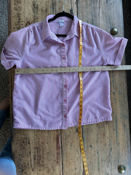 Vintage Bocabay Womens's Pink Blouse