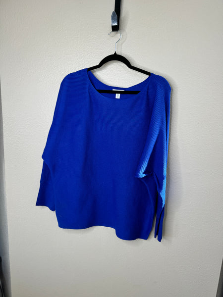 Nine West Plus Women's Blue Sweater