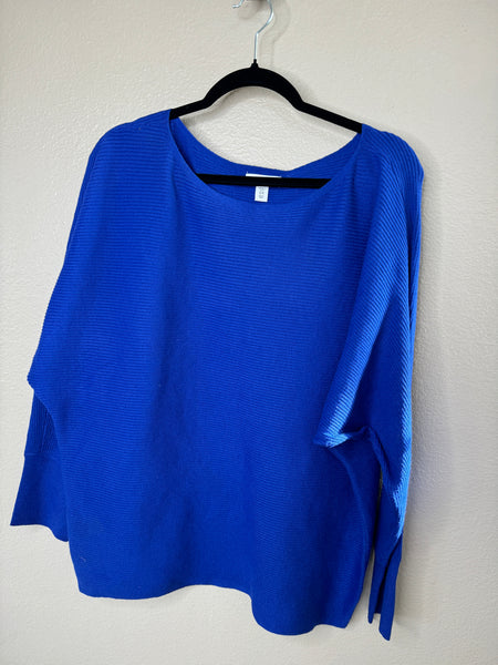 Nine West Plus Women's Blue Sweater