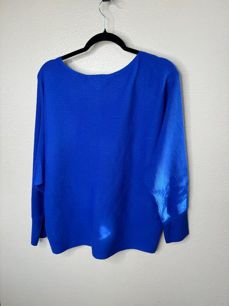 Nine West Plus Women's Blue Sweater