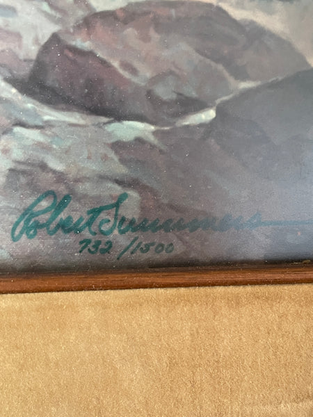 Comanche Moon Limited Signed Lithograph by Robert Summers signature 732 of 1500