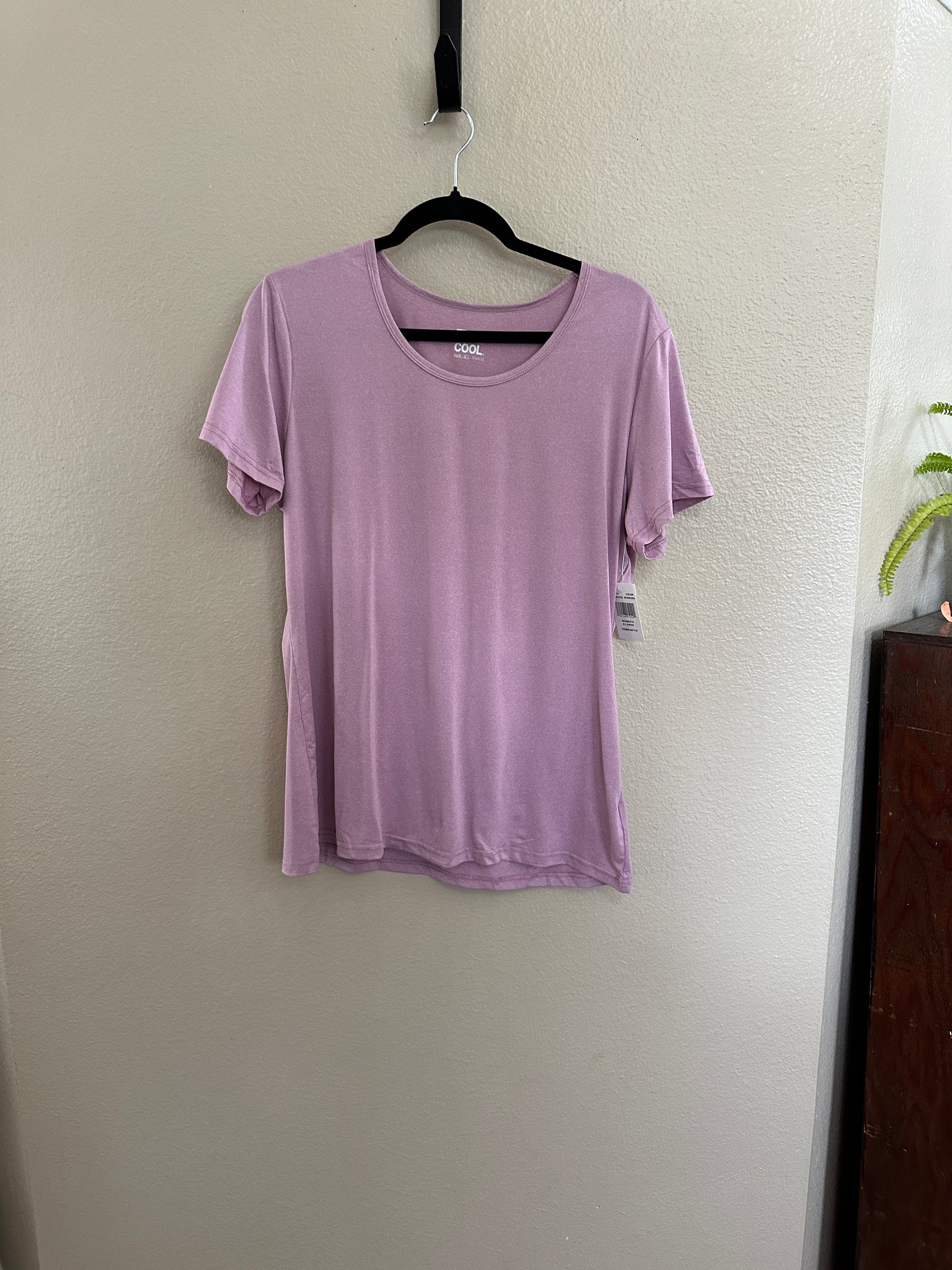 32 Degrees Cool Women's Pink Short Sleeve Shirt