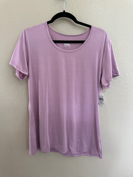 32 Degrees Cool Women's Pink Short Sleeve Shirt-NWT