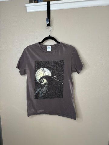 Nightmare Before Christmas Women's Gray Shirt