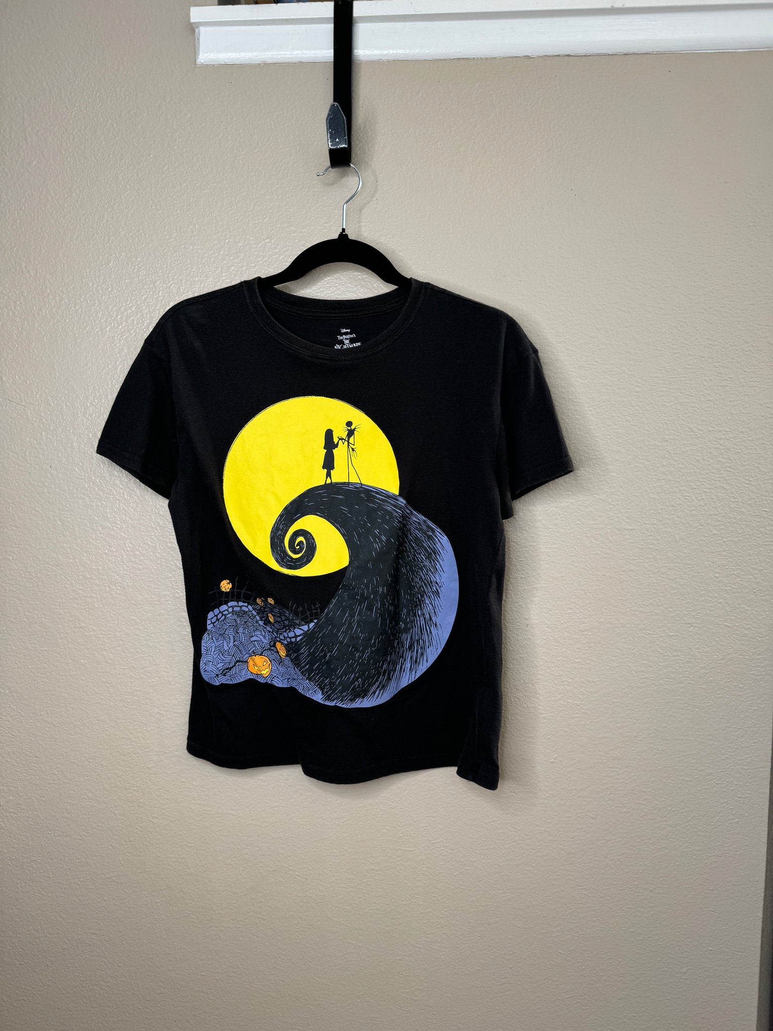 Disney Nightmare Before Christmas Women's Black Shirt