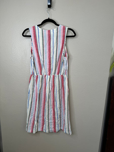 Old Navy Women's Linen Striped Dress