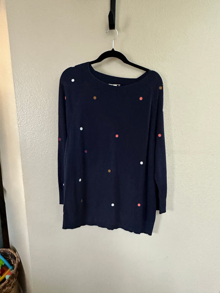 Loft Navy Blue Sweater