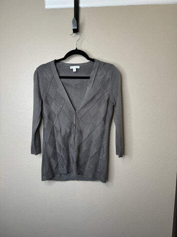 New York & Co Women's Gray Cardigan