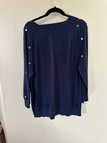 Loft Navy Blue Sweater