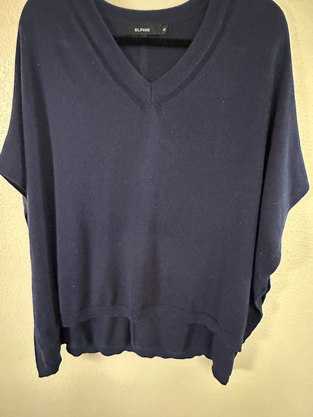 Elfshe Navy Blue Shrug/Poncho