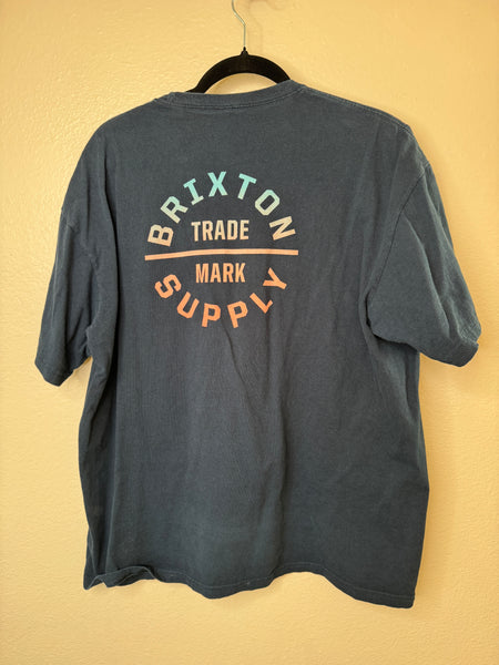 Brixton Men's Blue Shirt