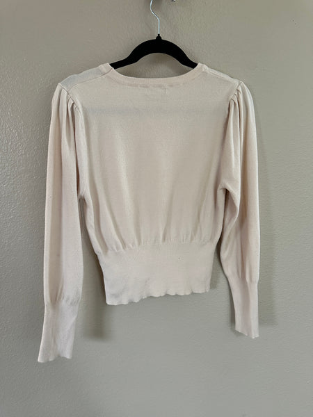 Fashion Nova Cream Sweater