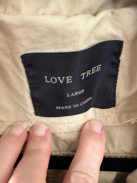 Love Tree Women's Tan Sleeveless Vest