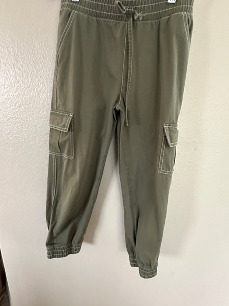 Full Tilt Green Cargo Jogger Pants