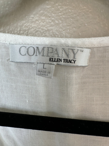 Ellen Tracy Women's White Blouse