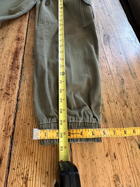 Full Tilt Green Cargo Jogger Pants