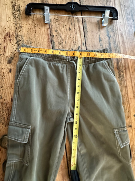 Full Tilt Green Cargo Jogger Pants