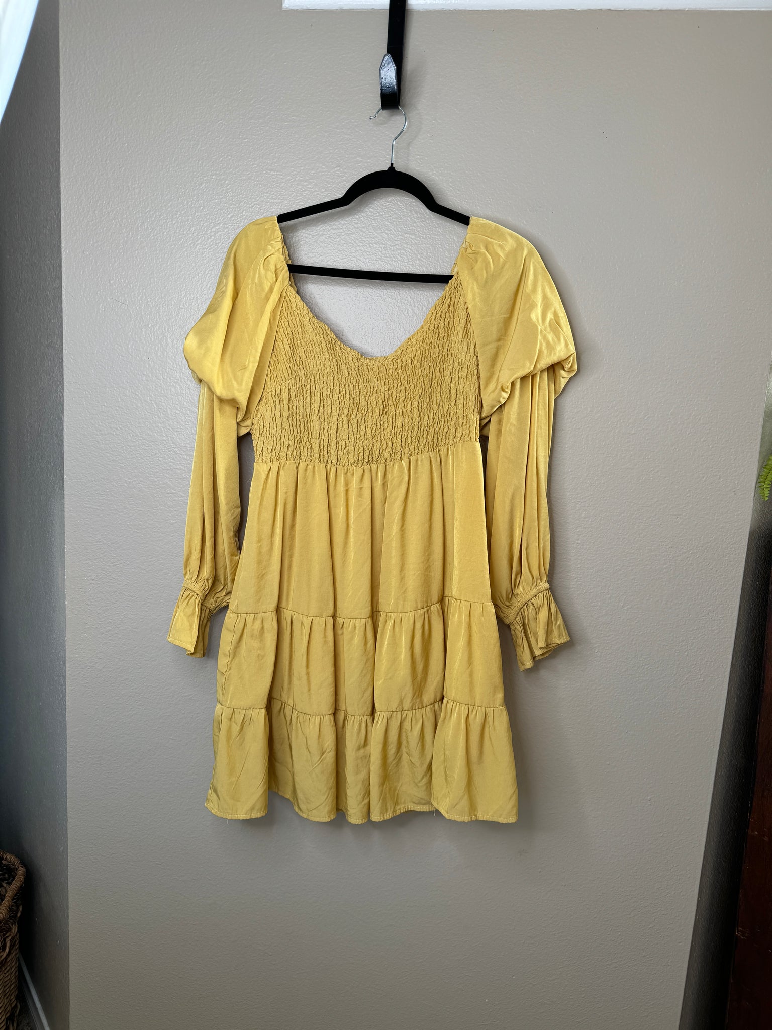 Women's Yellow Short Dess