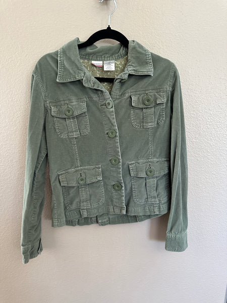 No Boundaries Women's Green Jacket