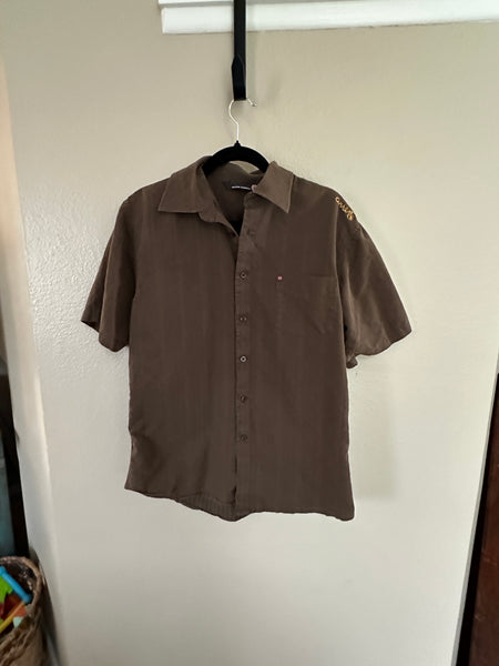 Ocean Current Brown Shirt