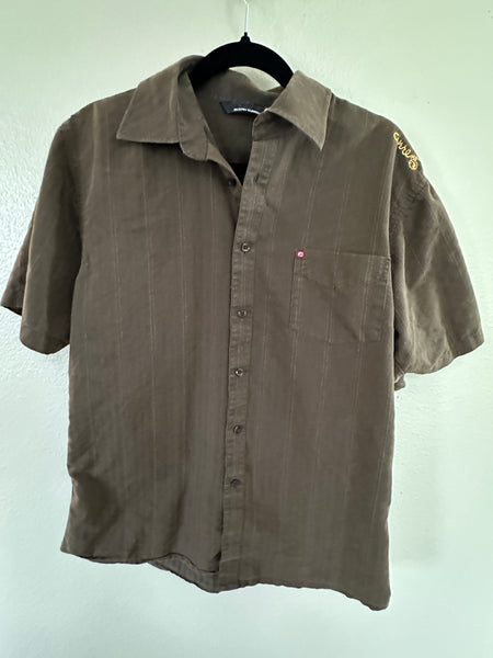 Ocean Current Brown Shirt