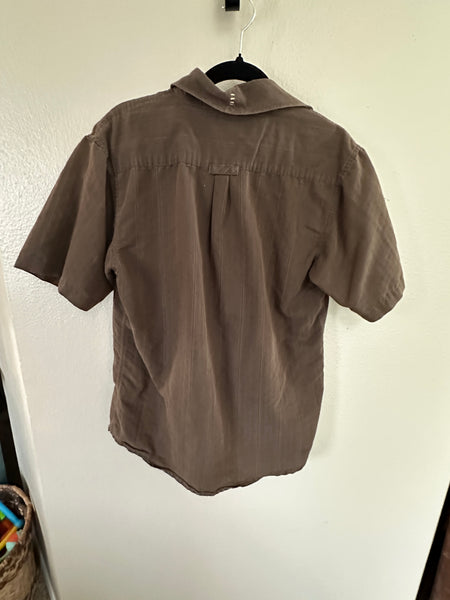 Ocean Current Brown Shirt