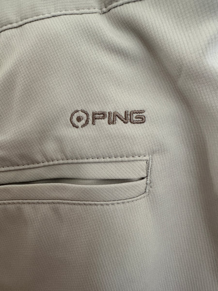 Ping Men's Tan Golf Shorts