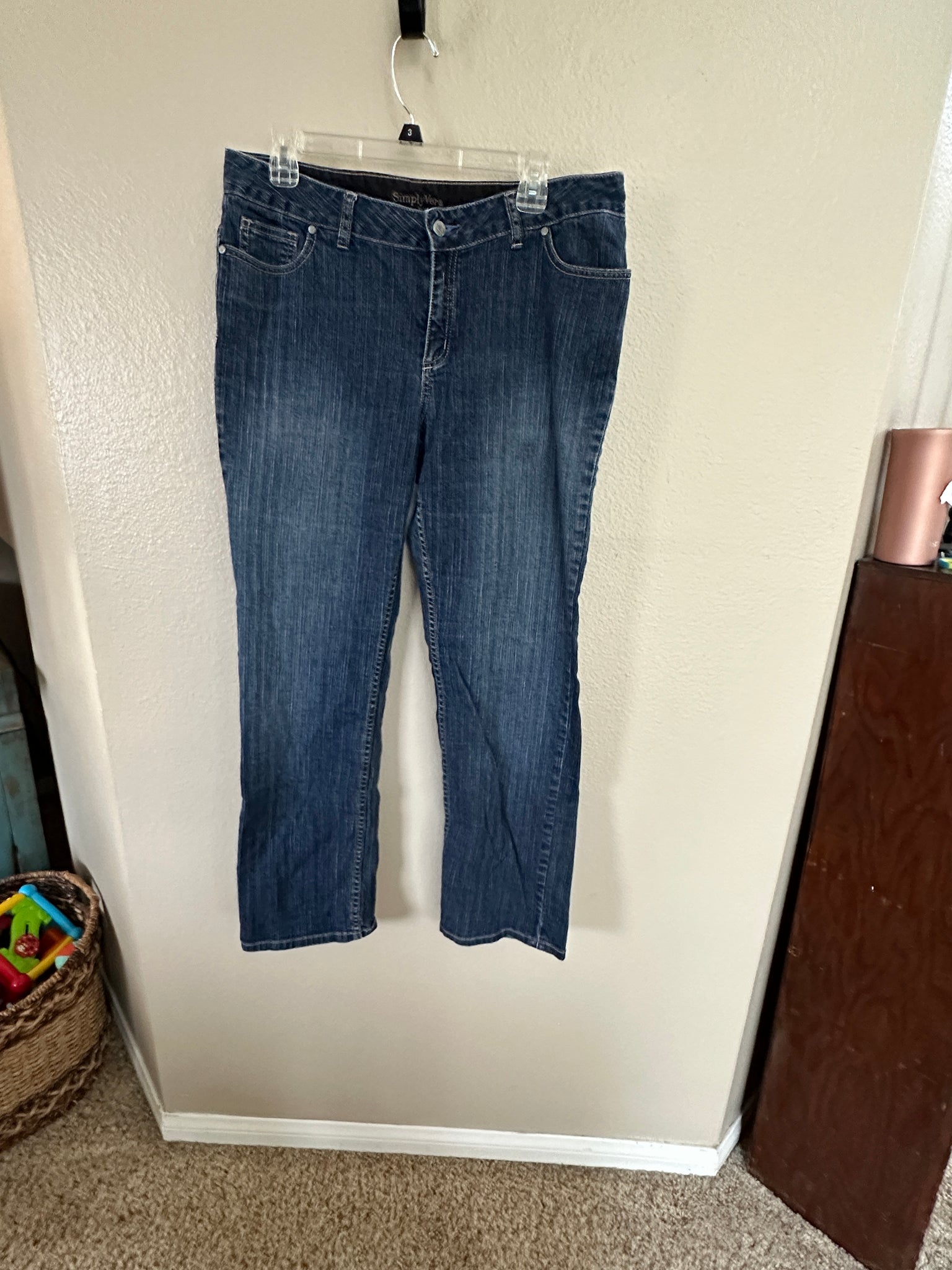 Simply Vera Wang Boot Cut Jeans