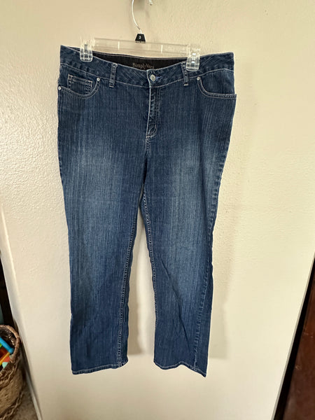 Simply Vera Wang Boot Cut Jeans