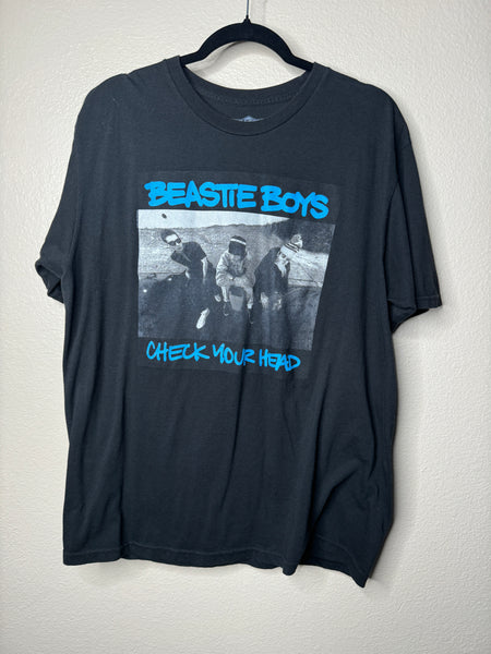 Vintage Beastie Boys Men's Black T-Shirt