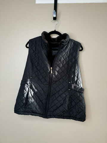 Weatherproof Women's Black Quilted Vest