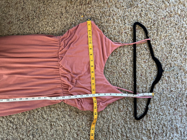 Lulu's Women's Pink Sleeveless Pantsuit