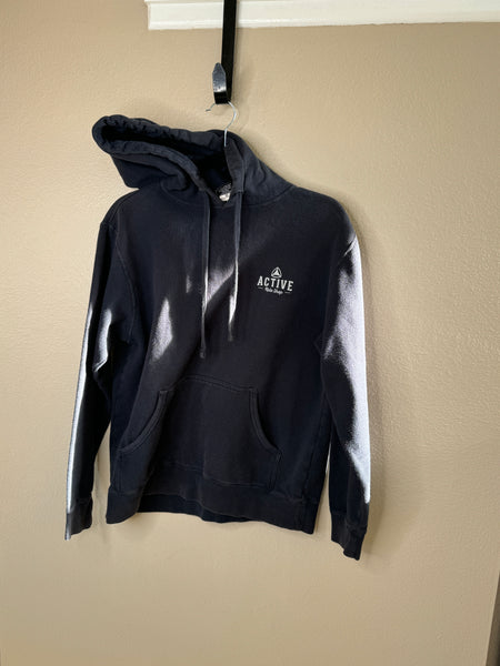 Active Men's Black Hoodie