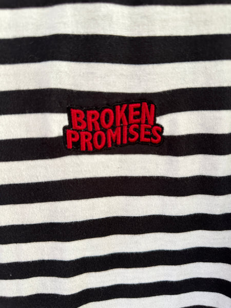 Broken Promises Men's Striped Long Sleeve Shirt