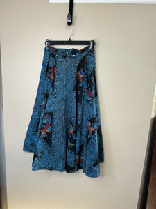 Styled By Gurian Women's Blue Long Skirt