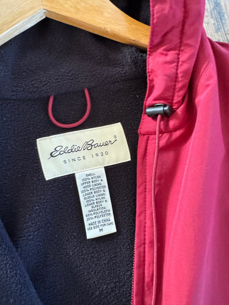 Vintage Eddie Bauer Women's Red Jacket